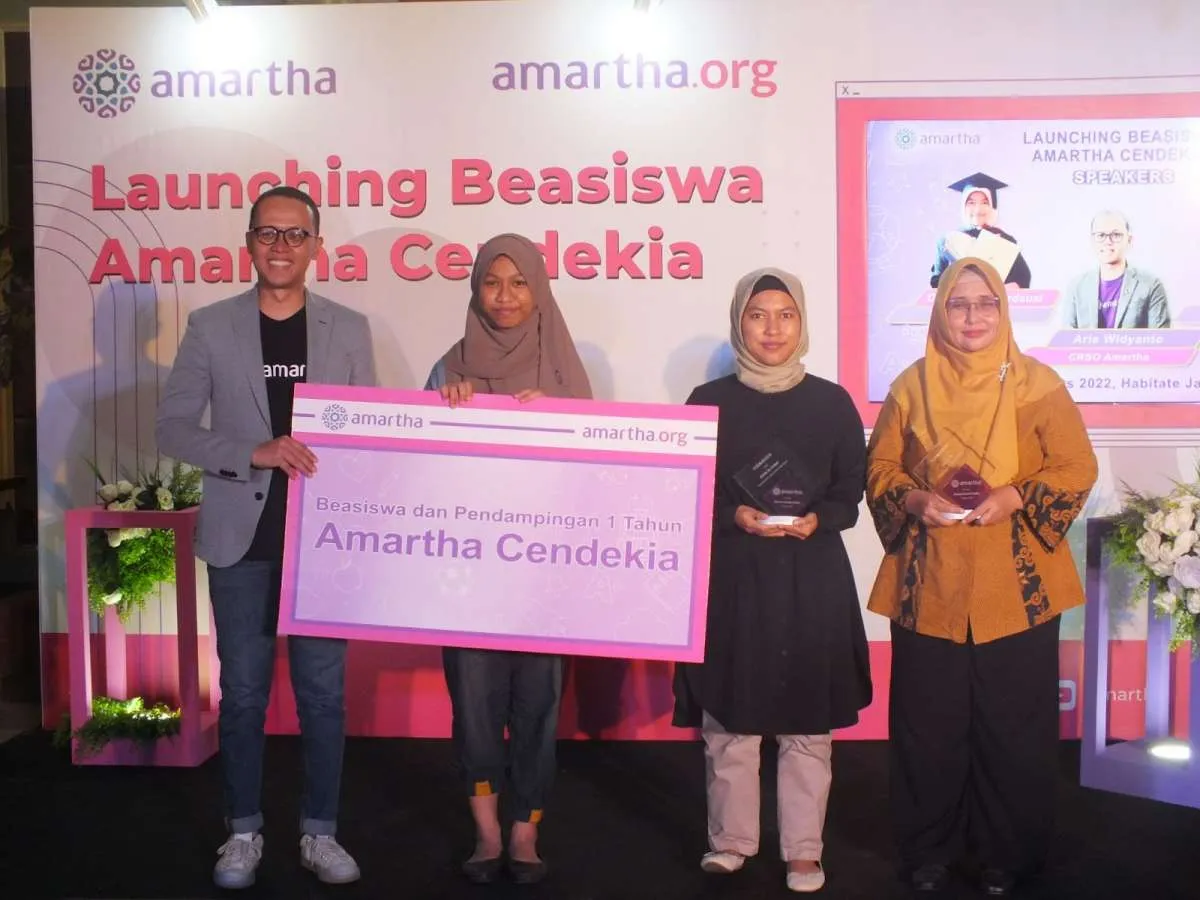  Amartha Resmikan Penganugerahan Beasiswa Amartha Cendekia