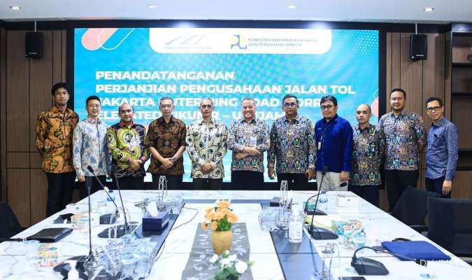 Nusantara Infrastructure (META) Resmi dapat Konsesi Jalan Tol Cikunir-Ulujami