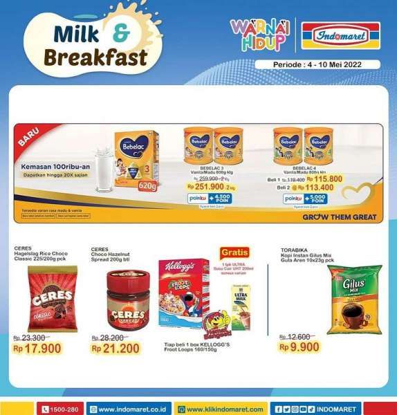 Promo Indomaret Super Hemat Mingguan Mulai 4-10 Mei 2022