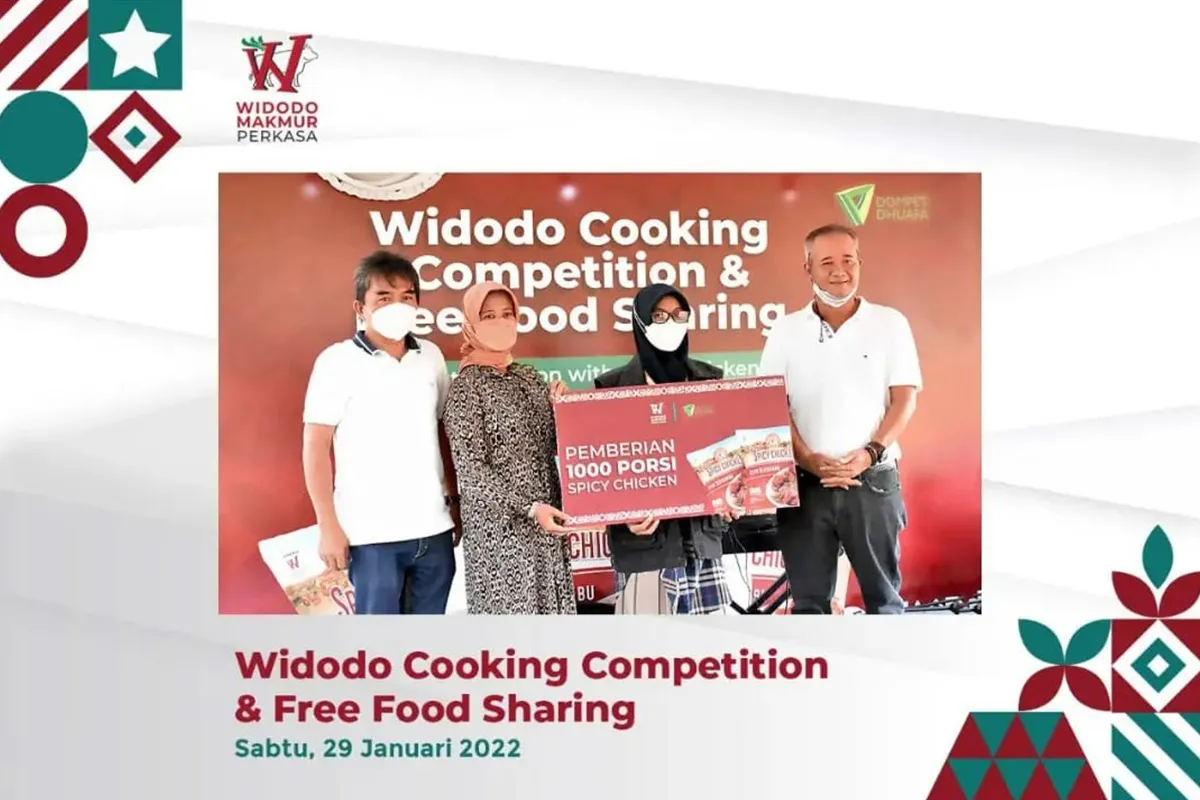 Widodo Makmur Perkasa Gandeng Dompet Dhuafa Berikan Bantuan 1.000 Paket Makanan