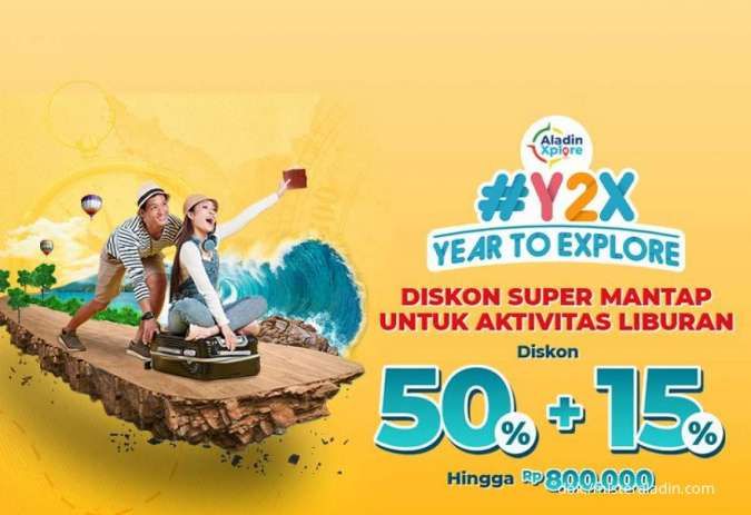 Gunakan Promo Mister Aladin Buat Aktivitas Seru! Diskon 50% + 15% Hingga Rp800.000