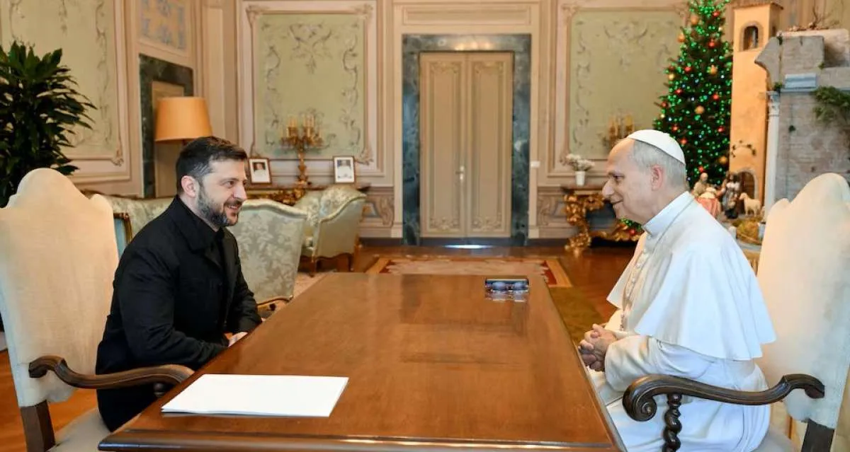 Paus Leo XIV dan Zelenskiy Bahas Langkah Diplomasi Demi Perdamaian Ukraina
