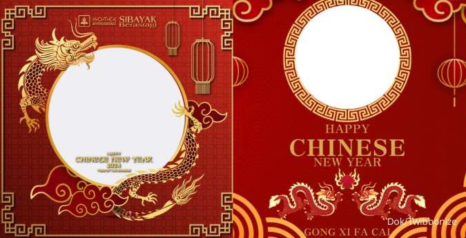 30 Twibbon Imlek 2024, Simpan dan Pakai untuk Merayakan Chinese New Year