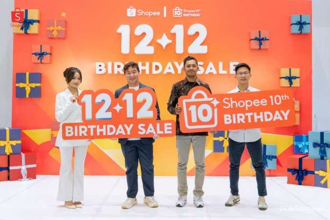 Shopee Rayakan Satu Dekade dengan 12.12 Birthday Sale