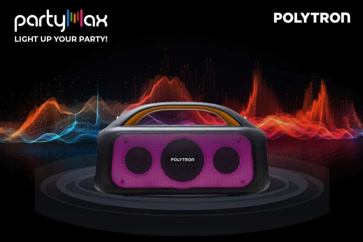 Polytron Luncurkan Speaker Bluetooth Kekinian untuk Generasi Aktif,Partymax PPS 4PH12