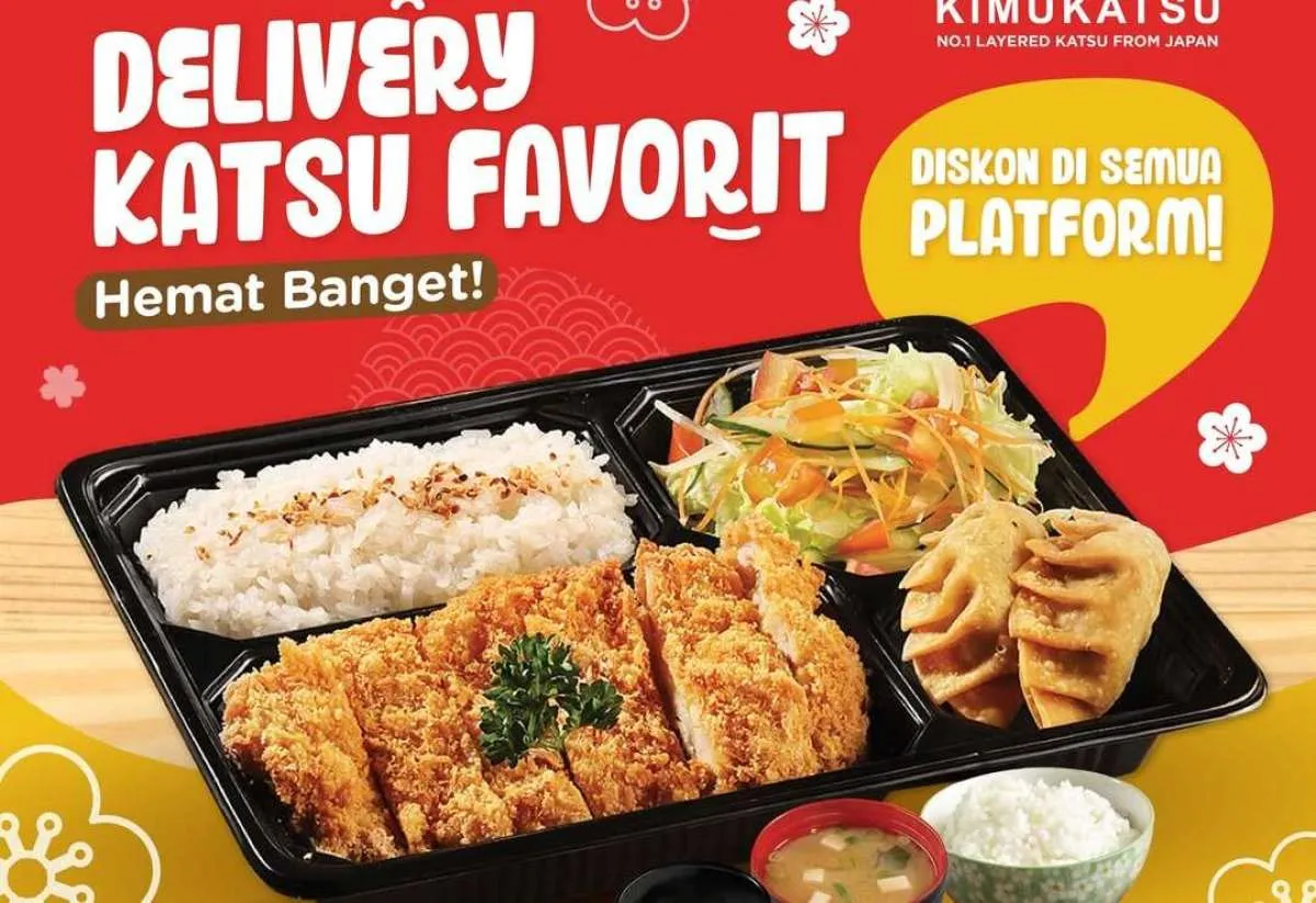 Pesan di mana Saja Tetap Hemat, Promo Kimukatsu Delivery Diskon hingga 40%