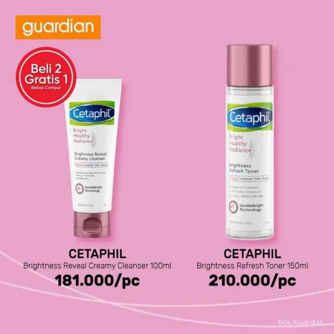 Promo Cetaphil Beli 2 Gratis 1 di Guardian