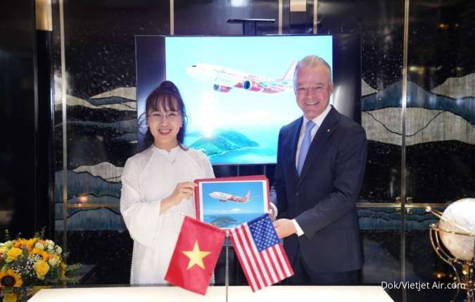 Vietjet dan Boeing Tandatangani Kesepakatan Pengiriman 12 Pesawat 737 Max di 2024