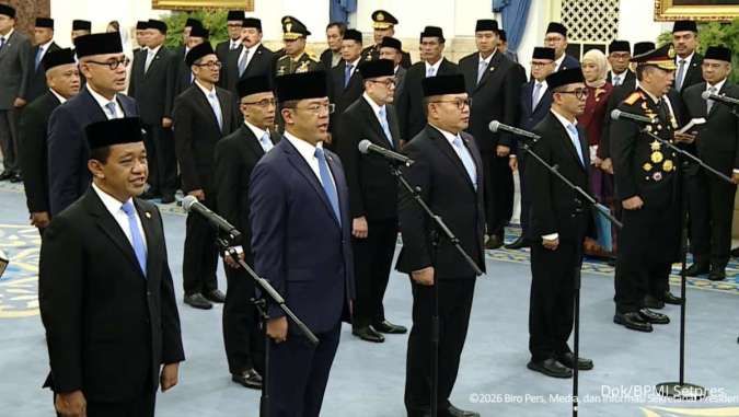 Prabowo Resmi Lantik Dudung Abdurahman Jadi Menkopolkam