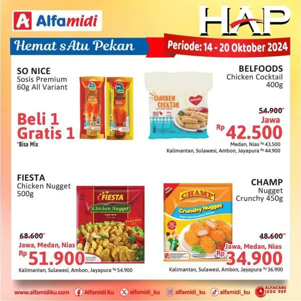 Promo Alfamidi Hemat Satu Pekan Periode 14-20 Oktober 2024