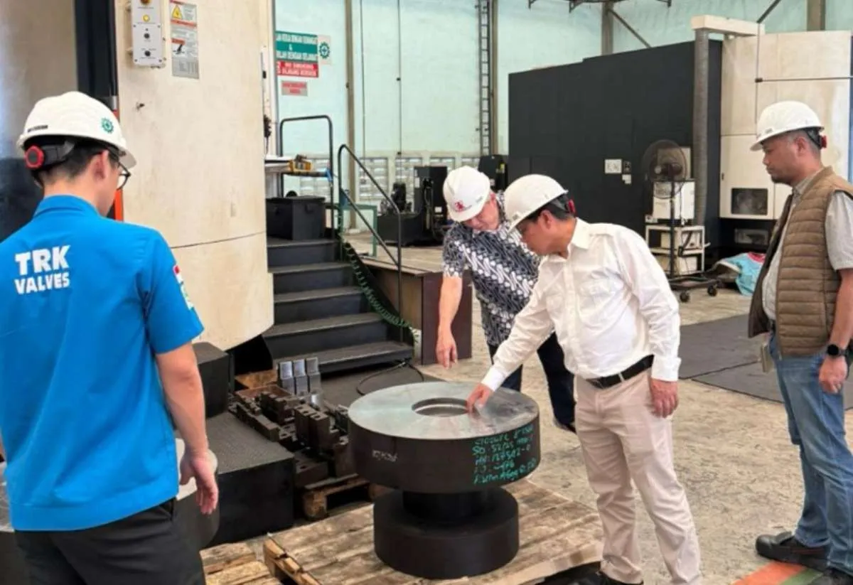 Pacu daya Saing, Pabrik TRK Sudah Terapkan Teknologi Katup