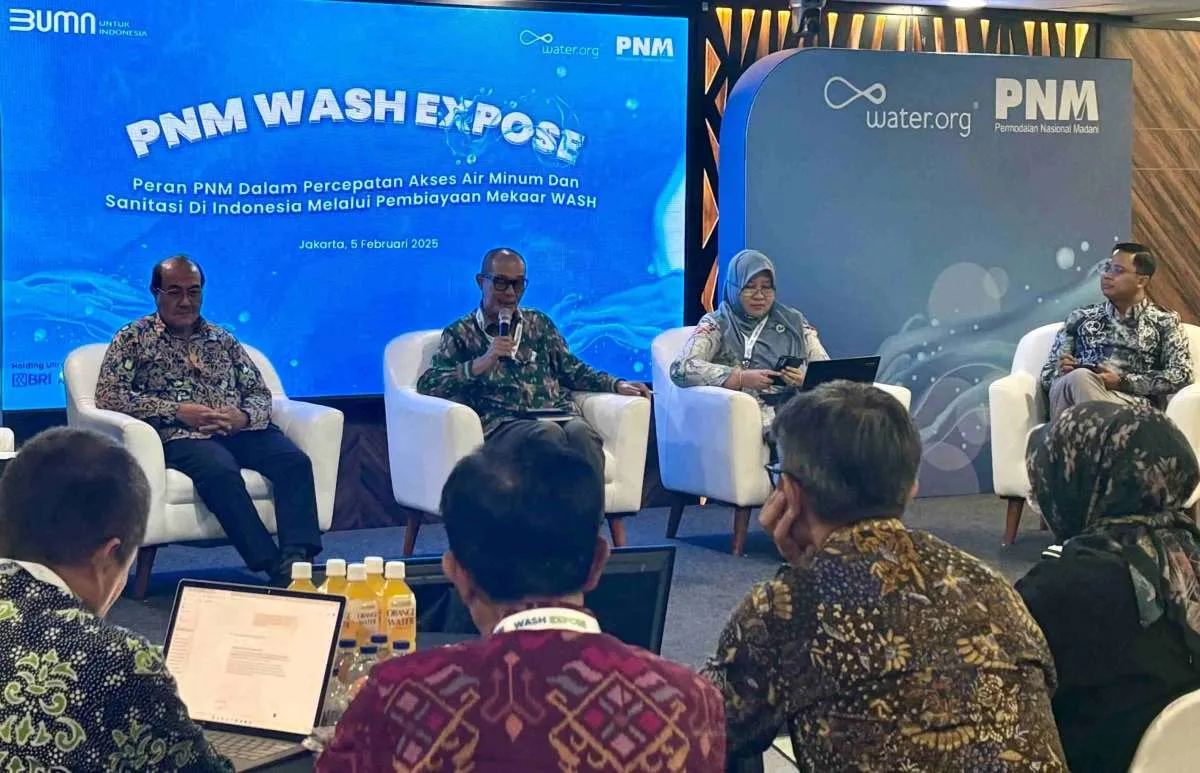 PNM Dorong Akses Air Bersih Bagi Keluarga Nasabah