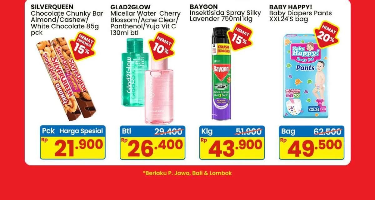 Promo Indomaret Weekend Terbaru, SilverQueen dan Baby Happy Hemat Minggu Ini