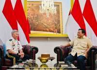 Presiden Prabowo Dianugerahi Medali USSOCOM, AS Apresiasi Dukungan Keamanan