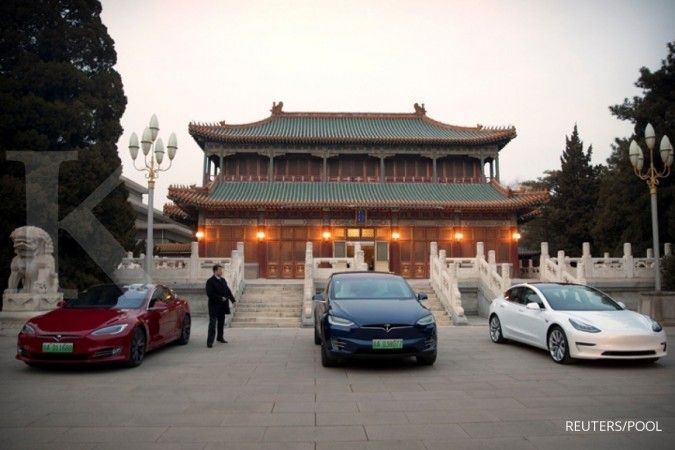 Bangun pabrik mobil di China, Tesla dapat pinjaman US$ 1,29 miliar