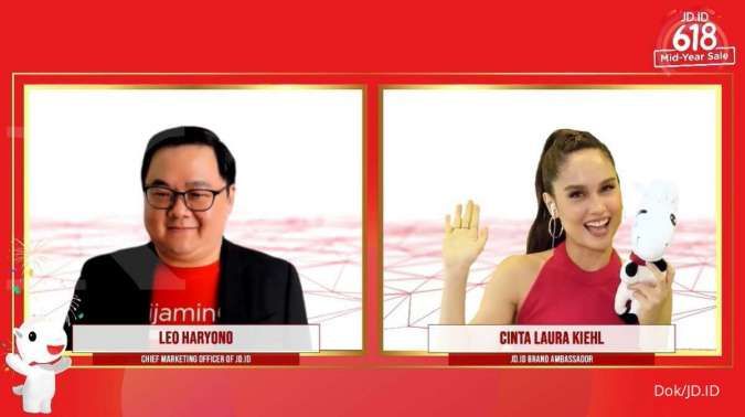 JD.ID Tunjuk Cinta Laura Kiehl sebagai Brand Ambassador di Tengah Kemeriahan 618 Shopping Festival