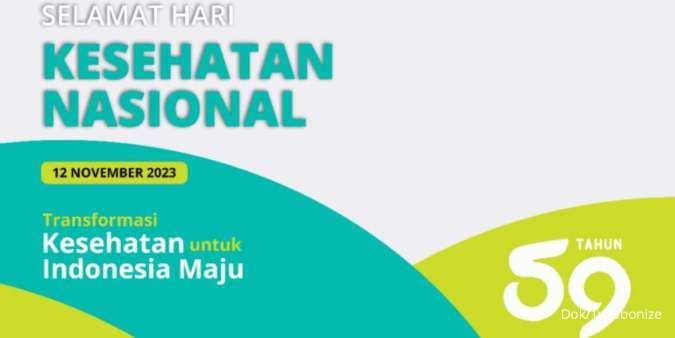 Kumpulan Twibbon Hari Kesehatan Nasional 2023, Selamat Memperingati HKN ke 59