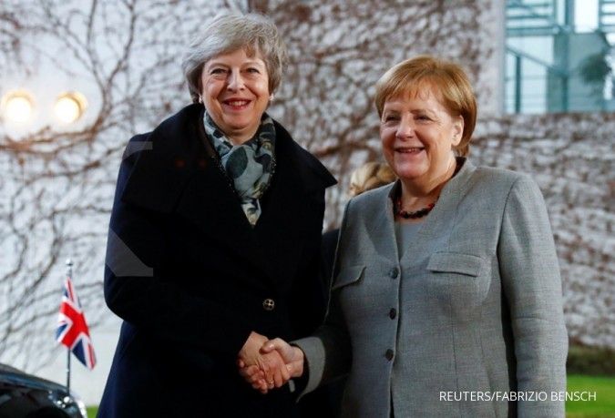 Kanselir Jerman Merkel berjanji bekerja keras mencapai kesepakatan Brexit
