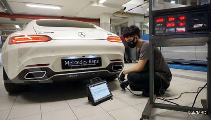 Mercedes-Benz sediakan layanan uji emisi di 6 diler serta bengkel resmi di Jakarta