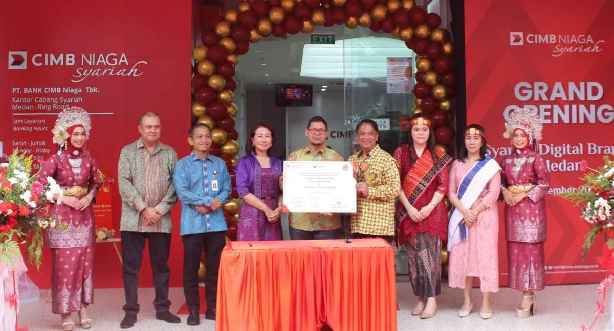 CIMB Niaga Syariah Resmikan Pembukaan Syariah Digital Branch di Medan