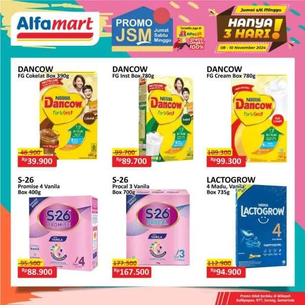 Promo JSM Alfamart Periode 8-10 November 2024