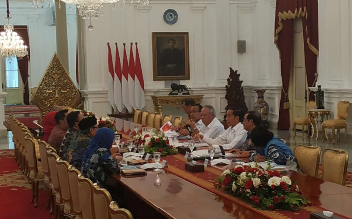 Jokowi desak evaluasi sistem pengendalian banjir di Jabodetabek 