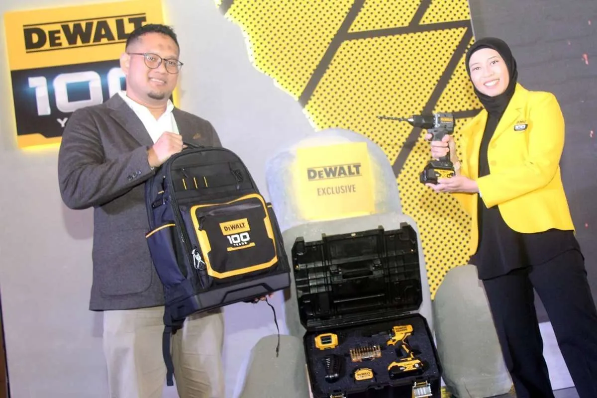 DeWalt Genap 100 Tahun, Terus Berinovasi Ciptakan Produk yang Aman dan Berkualitas