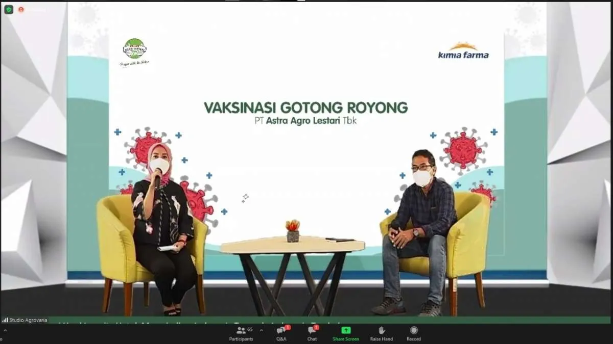 Gandeng Kimia Farma, Astra Agro (AALI) gelar vaksinasi pekerja perkebunan 