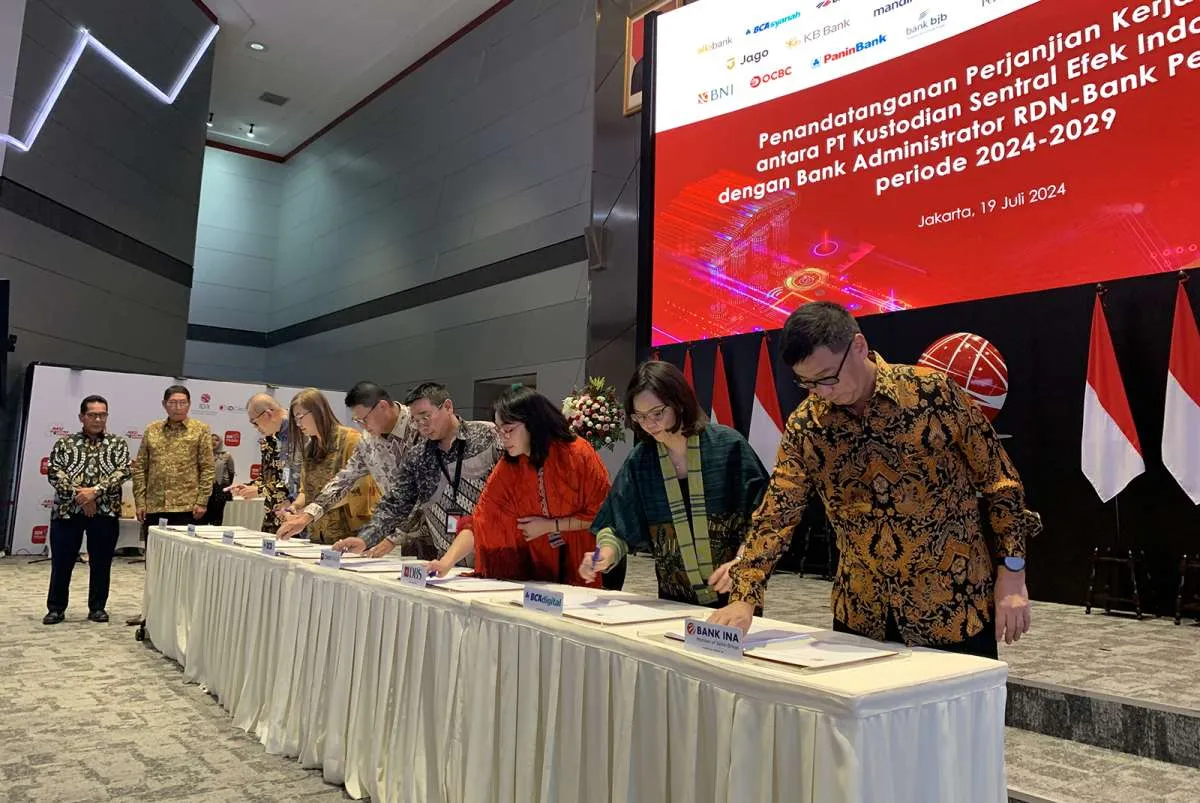 KSEI Gandeng 23 Bank, OJK Dorong Sinergi Industri Perbankan dengan Pasar Modal