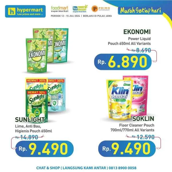 Promo JSM Hypermart Hyper Diskon Weekend Periode 12-15 Juli 2024