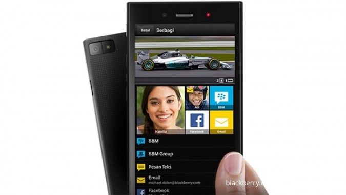 BlackBerry Z3 edisi terbatas bisa dipesan hari ini