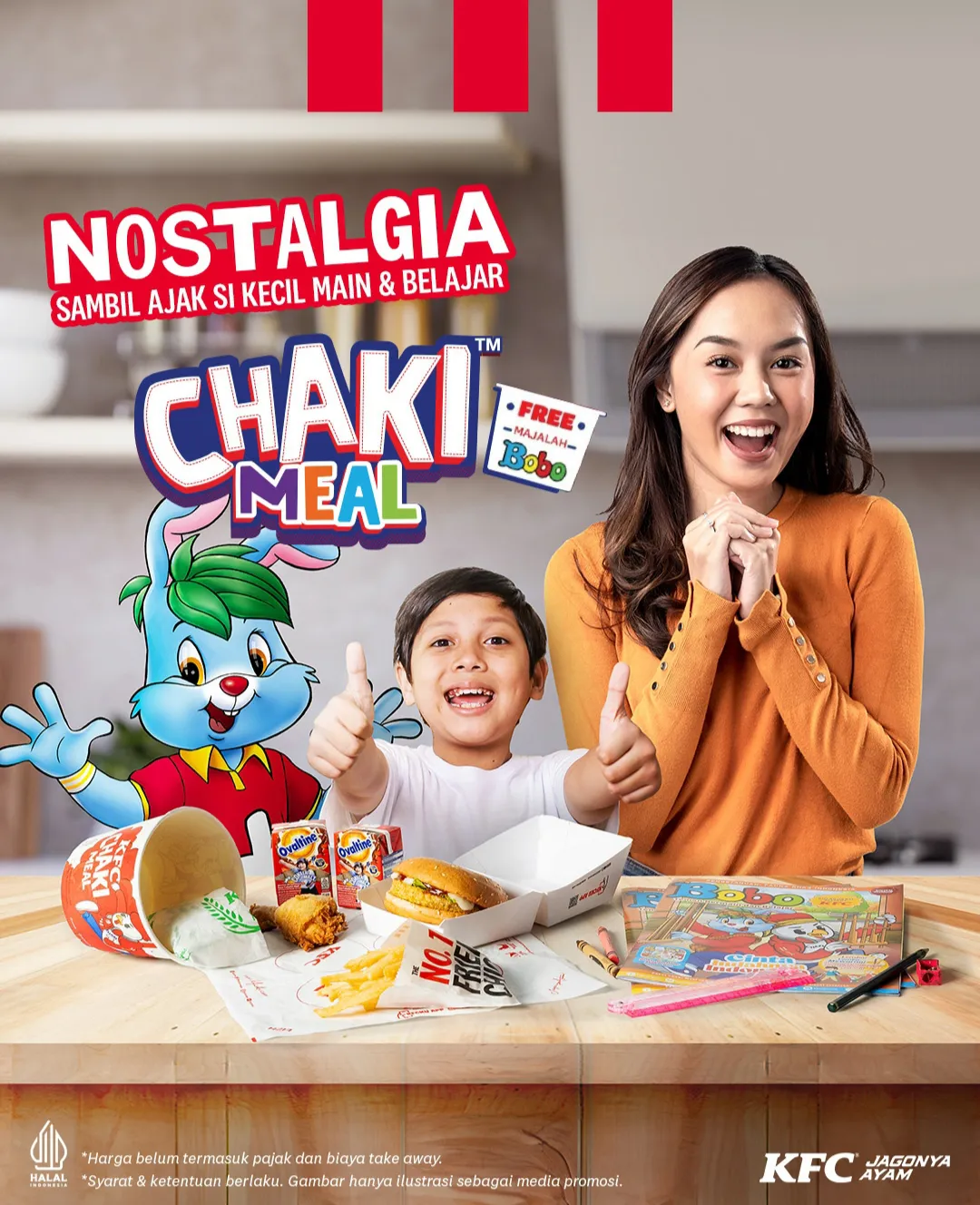 Chaki Meal free Majalah Bobo