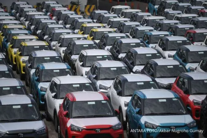 Ekspor mobil Toyota Indonesia