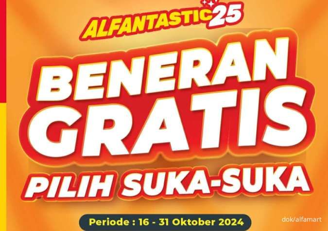 Promo Alfamart Beli 1 Gratis 1 Ice Cream, Yogurt, Mie Edisi 16-31 Oktober 2024