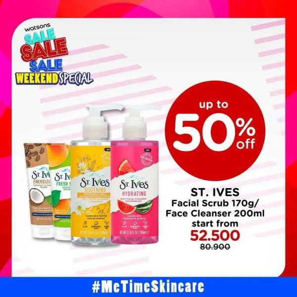 Promo Watsons Weekend Special Periode 10-14 Februari 2022