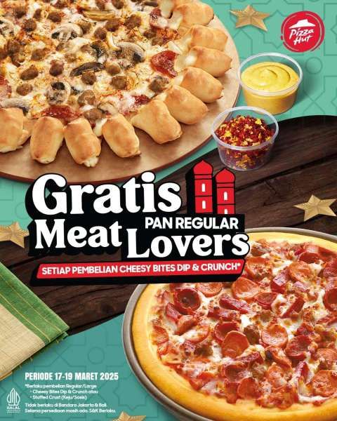 Promo Pizza Hut 17-19 Maret 2025 Spesial Bulan Ramadan