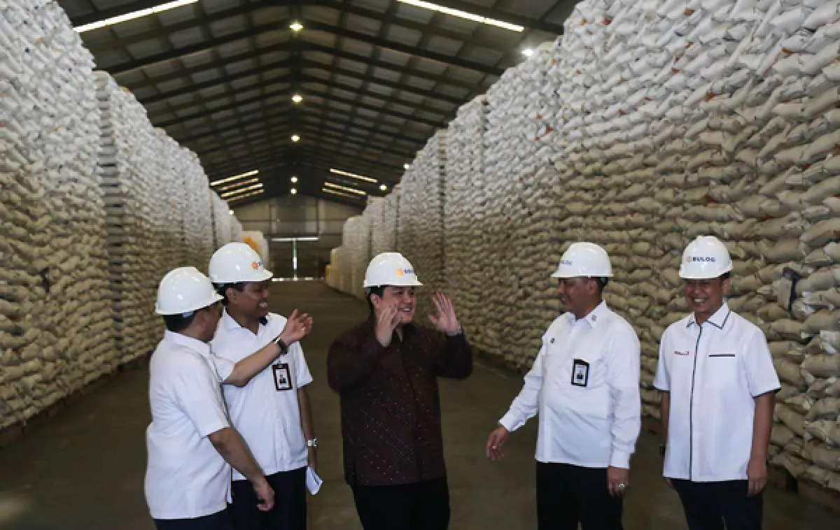 Bulog pastikan harga beras stabil di tengah wabah virus corona