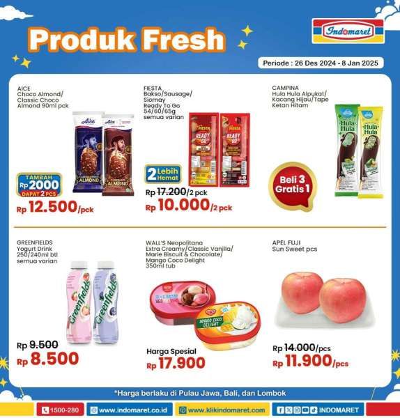 Promo Indomaret Super Hemat Sampai 8 Januari 2025