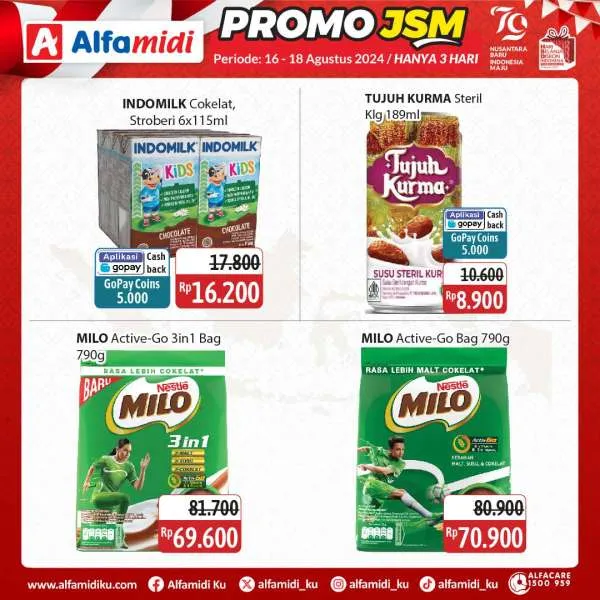 Promo JSM Alfamidi Spesial Kemerdekaan Periode 16-18 Agustus 2024