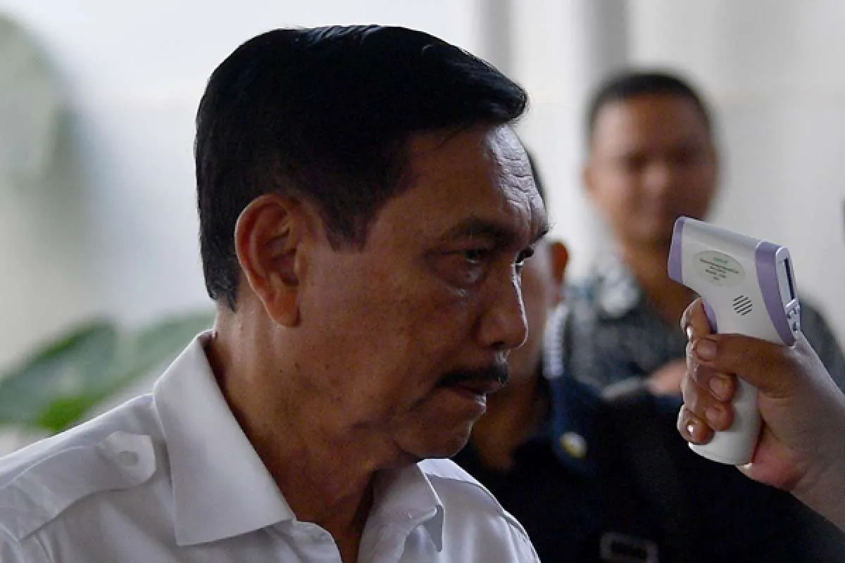 Luhut beri 5 arahan antisipasi virus corona di lingkungan Kemenhub