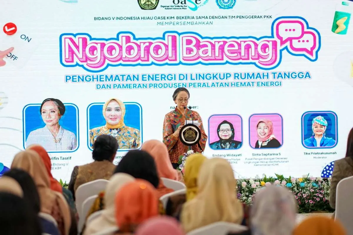 OASE KIM Dorong Peran Kaum Ibu dalam Upaya Ketahanan Energi