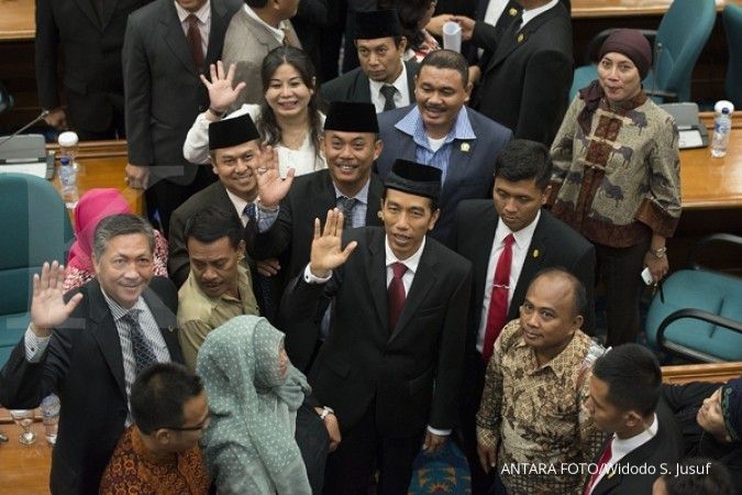 Pertemuan Jokowi dengan Ketua MPR, DPR, dan DPD 