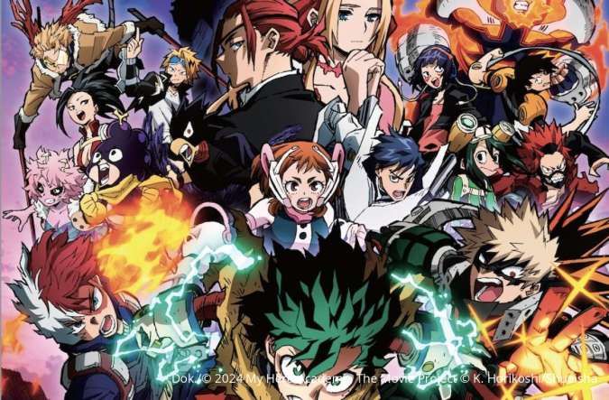 Sinopsis My Hero Academia: Your'e Next, Tayang Hari ini (6/11) di Bioskop Indonesia