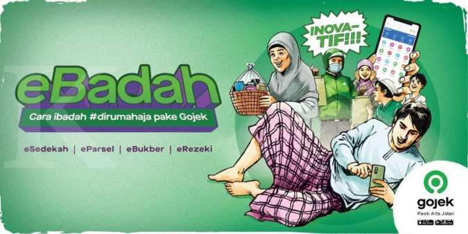 Luncurkan Inisiatif eBadah, Gojek Memudahkan Aktivitas Pengguna Selama Ramadan