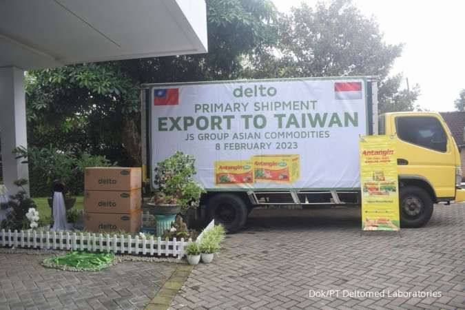 Menggenjot Pasar Global, Deltomed Laboratories Ekspor Antangin ke Taiwan
