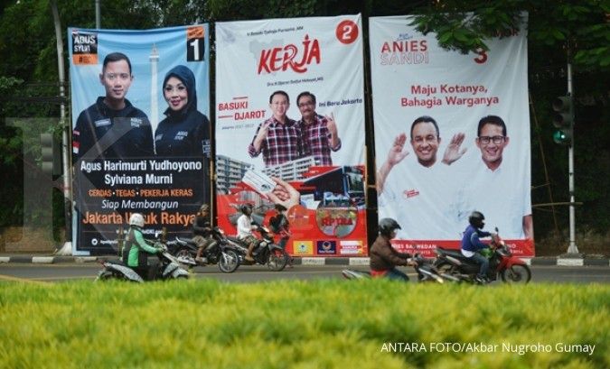 Survei LSI: Ini elektabilitas Agus, Ahok, Anies