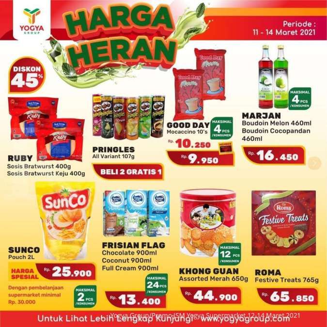 Promo JSM Yogya Supermarket 12-14 Maret 2021 