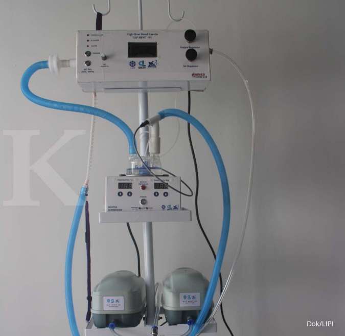 Inovasi LIPI: Pertama di Indonesia, alat terapi oksigen untuk pasien Covid-19