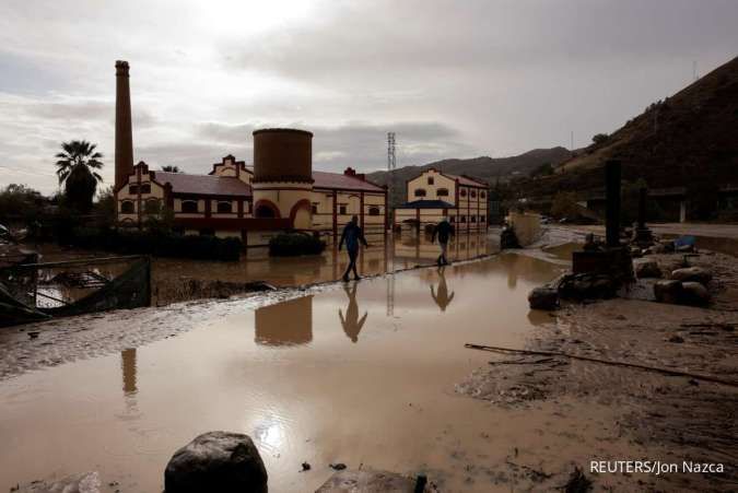 Banjir Bandang di Valencia Spanyol Menelan Korban 62 Orang 