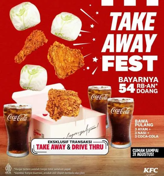 Promo KFC Take Away Fest